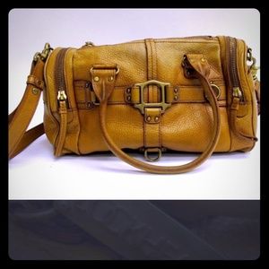 Lockheart EUC Barrel Crossbody Bag Collectible